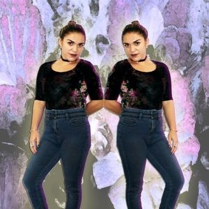 Highwaisted Denim Jeans